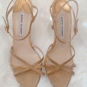 Manolo Blahnik strappy sandals in size 39.5
